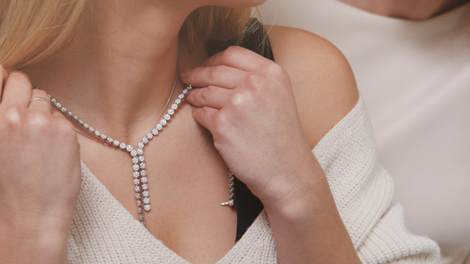 Custom jewelry necklace